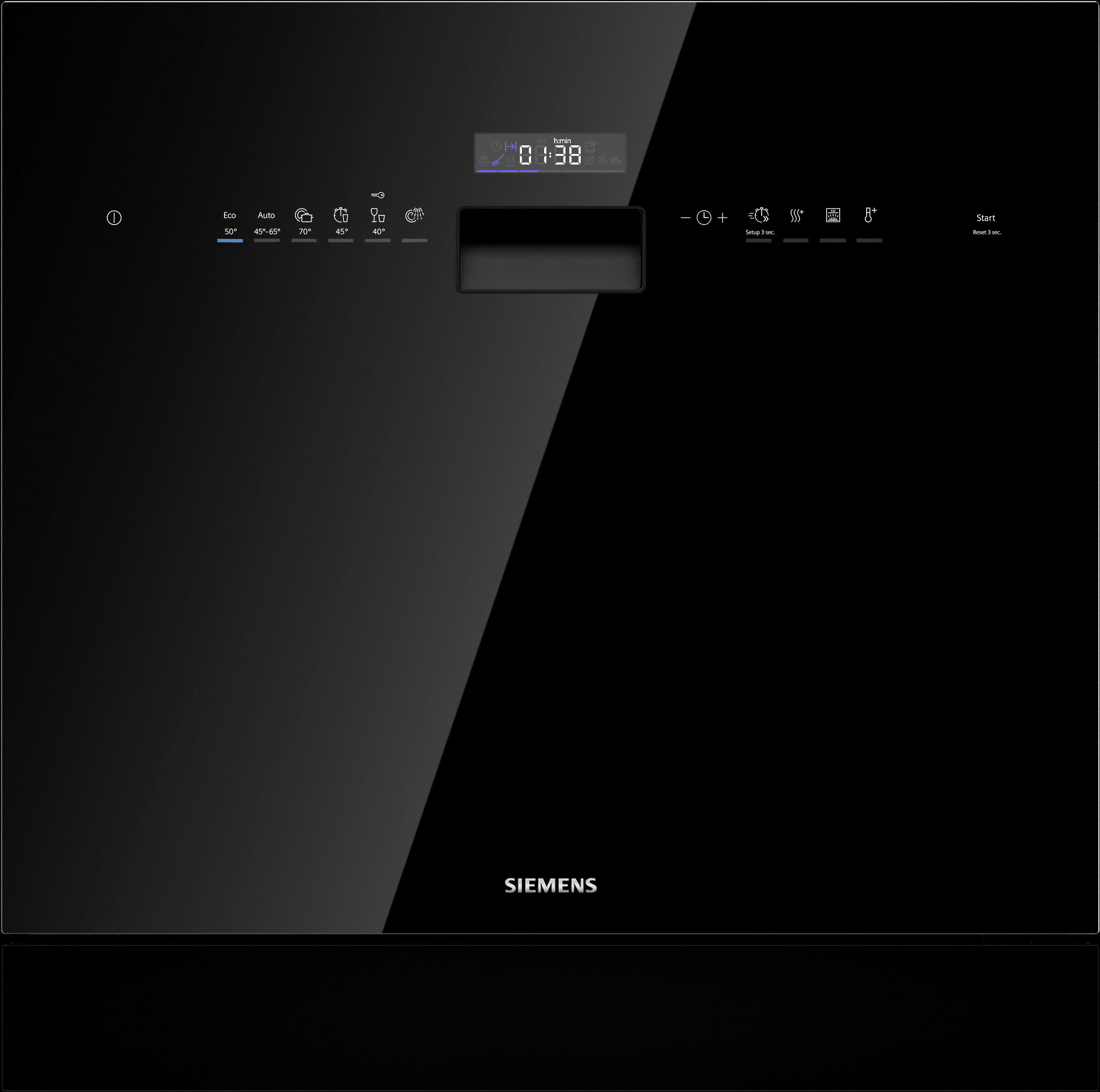 GESCHIRRSPÜLER SC05IB00TE  - Schwarz, Basics, Glas (59,5/59,5/50,0cm) - Siemens