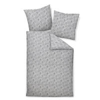 BETTWÄSCHE Seersucker 135/200 cm  - Grau, Design, Textil (135/200cm) - Janine