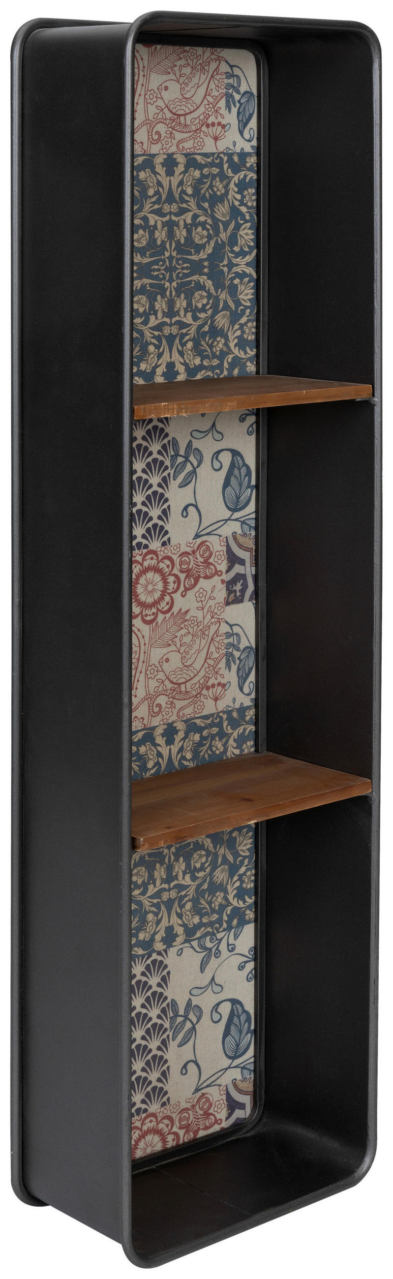 WANDREGAL Tanne massiv Multicolor  - Multicolor/Schwarz, LIFESTYLE, Holz/Textil (25/90/14cm) - Livetastic