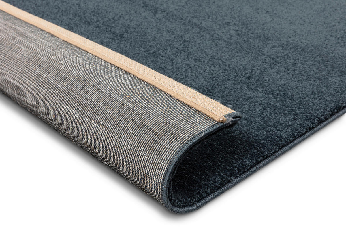 WEBTEPPICH 200/290 cm Pure Blau rechteckig  - Blau, Basics, Textil (200/290cm) - Schöner Wohnen