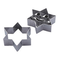 AUSSTECHFORM - Edelstahlfarben, Basics, Metall (6cm) - Dr.Oetker