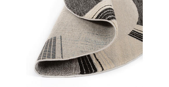 WEBTEPPICH 160 cm Palazzo Lobo Grau  - Grau, KONVENTIONELL, Textil (160cm) - Novel