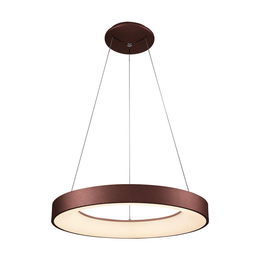 ZÁVĚSNÉ LED SVÍTIDLO,  48/48/120 cm - hnědá, Basics, kov (48/48/120cm)