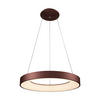 ZÁVĚSNÉ LED SVÍTIDLO,  48/48/120 cm - hnědá, Basics, kov (48/48/120cm)