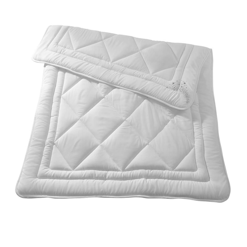 BETTDECKE - Weiß/Grau, Basics, Textil (240/220cm) - RIBECO