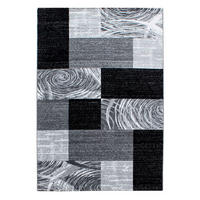 FLACHWEBETEPPICH 280/370 cm Parma Schwarz  - Schwarz, Design, Textil (280/370cm) - Ayyildiz 