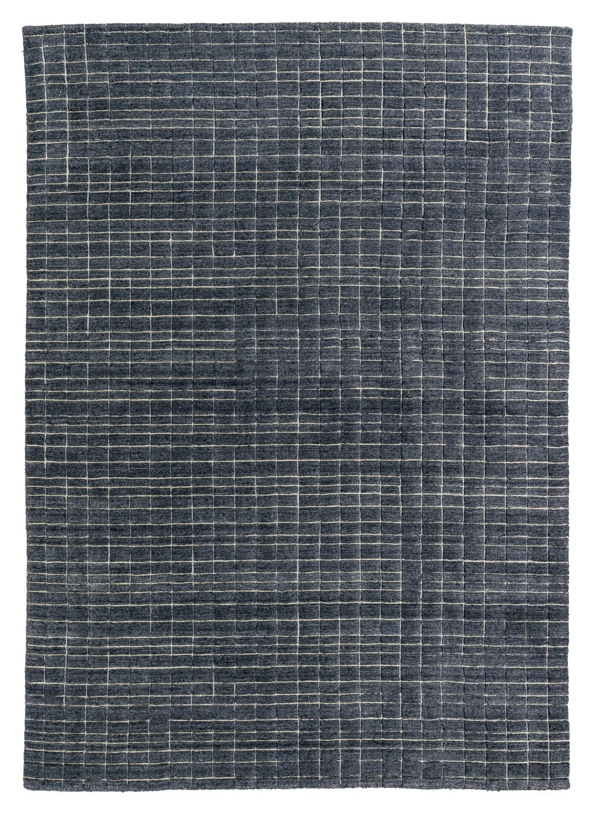 WEBTEPPICH 170/240 cm Squares  - Blau, Design, Textil (170/240cm) - Joop!