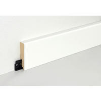 PODSTAVCOVÁ LIŠTA  (za kus)  bílá - bílá, Basics, kompozitní dřevo (240/7/1.6cm)