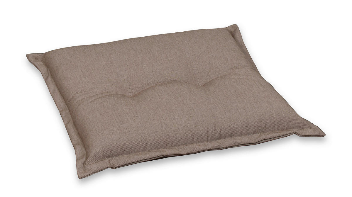 GARTENHOCKERAUFLAGE  - Taupe, Basics, Textil (50/9/50cm)