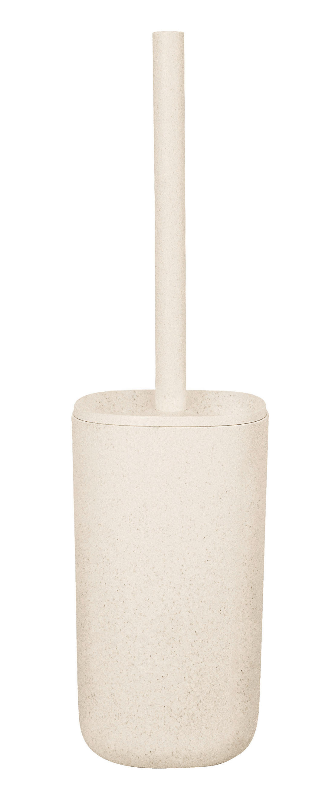 WC-BÜRSTENGARNITUR in Kunststoff  Kunststoff   - Sandfarben, Basics, Naturmaterialien/Kunststoff (9,5/35cm) - Kleine Wolke