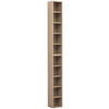 CD-REGAL Sonoma Eiche  - Sonoma Eiche, Design, Holzwerkstoff (40/94/17cm) - MID.YOU