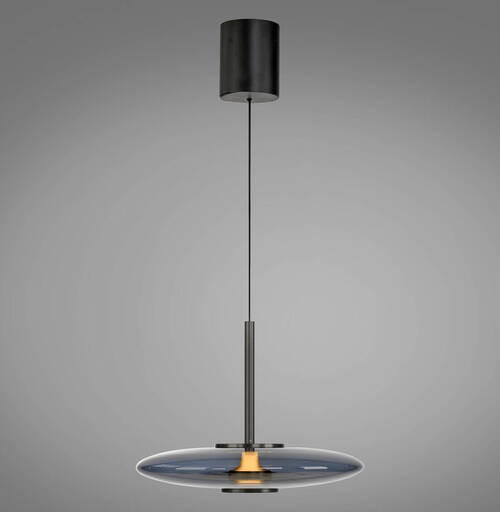 LED-PENDELLEUCHTE 45/45/240 cm  - Design, Glas/Kunststoff (45/45/240cm) - Neuhaus PURE