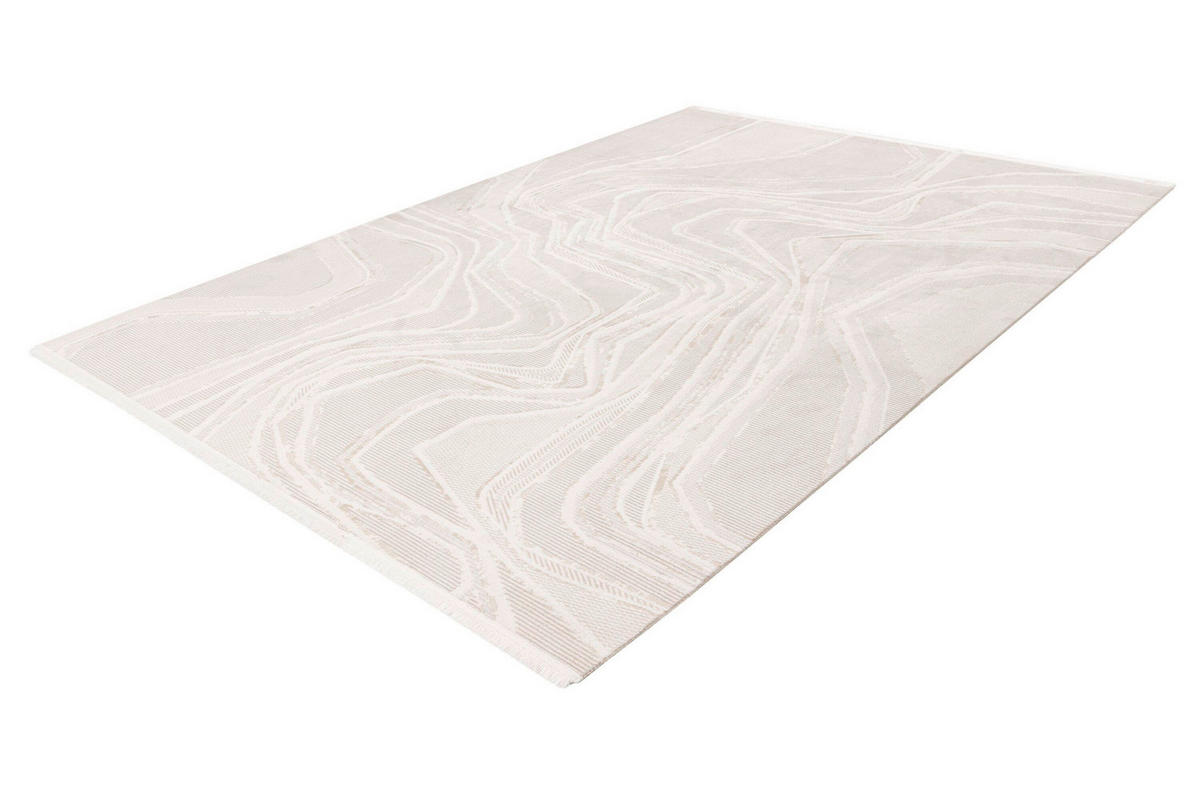 FLACHWEBETEPPICH 160/230 cm Jardin Beige  - Beige, Design, Textil (160/230cm) - Pierre Cardin
