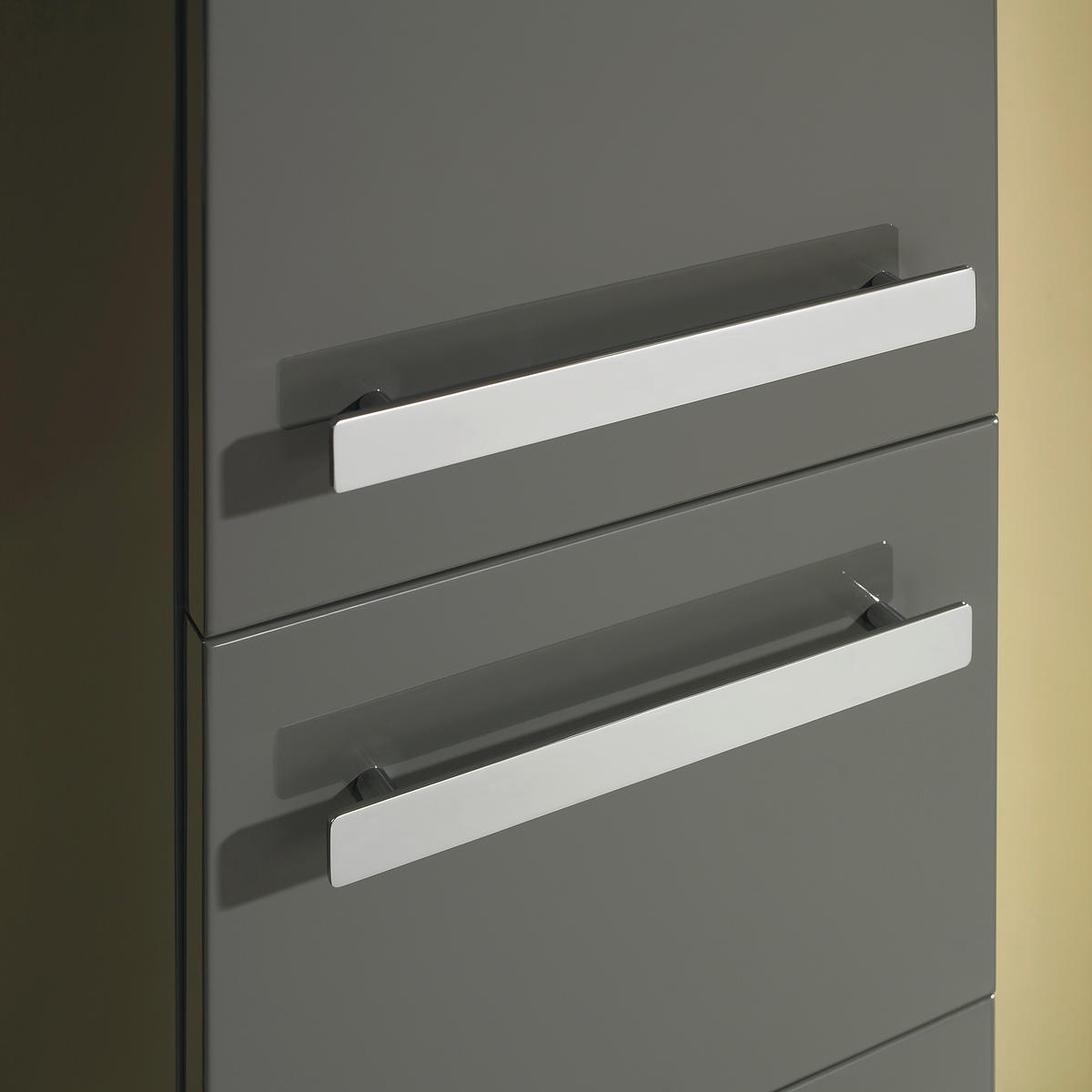 BADRUM 120 cm  - grå, Design, trämaterial/glas (120cm) - Sadena