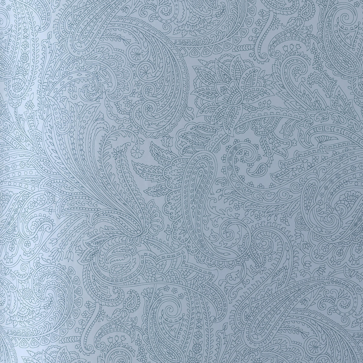 POSTEĽNÁ BIELIZEŇ, satén, modrá, 140/200 cm - modrá, Konventionell, textil (140/200cm) - Bio:Vio