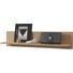 WANDBOARD Eiche furniert Eichefarben - Eichefarben, KONVENTIONELL, Holz (110/25/25cm) - Novel