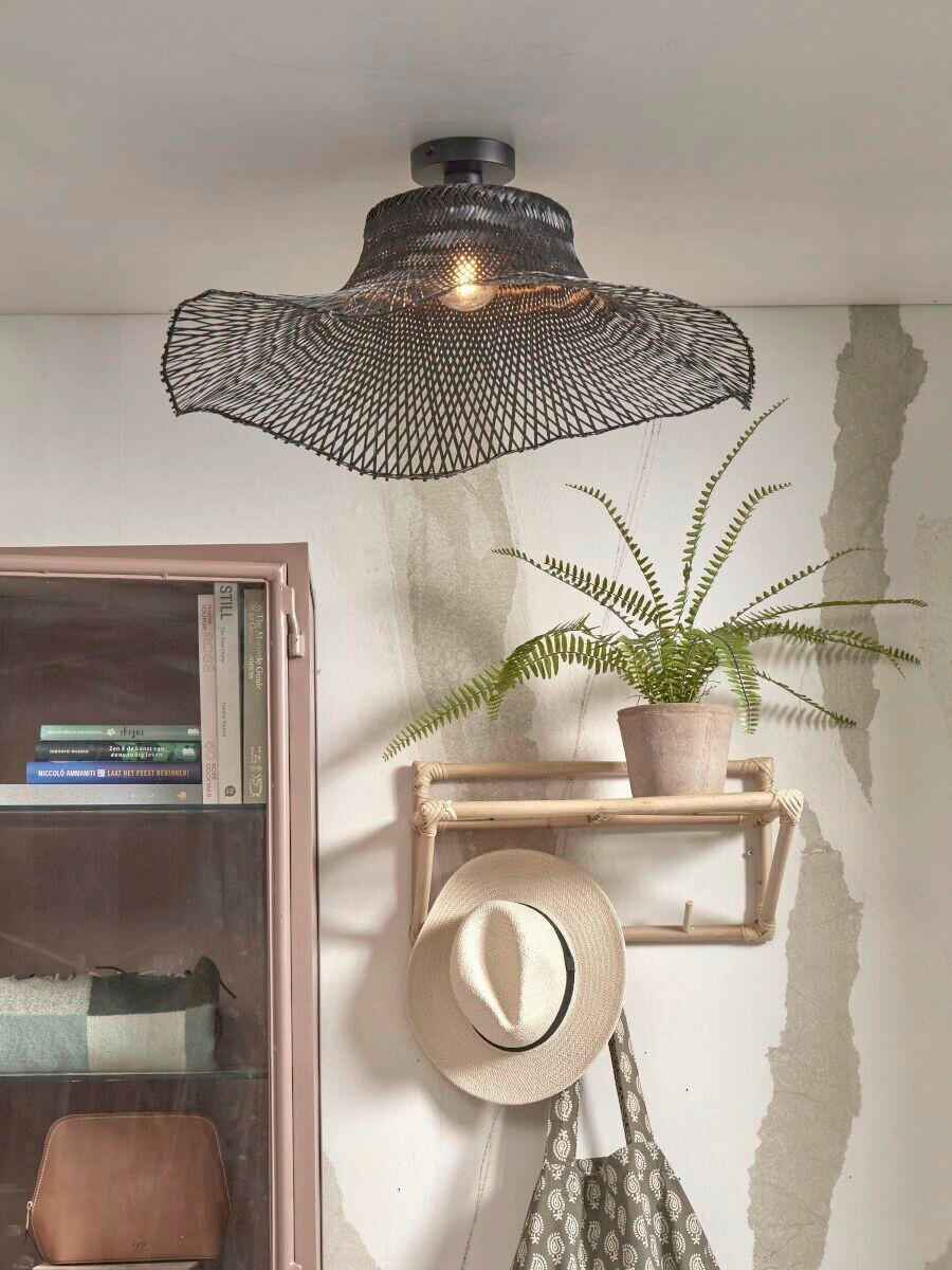 TAKLAMPA GOOD&MOJO 65/65/20 cm - svart, Trend (65/65/20cm) - Good & Mojo