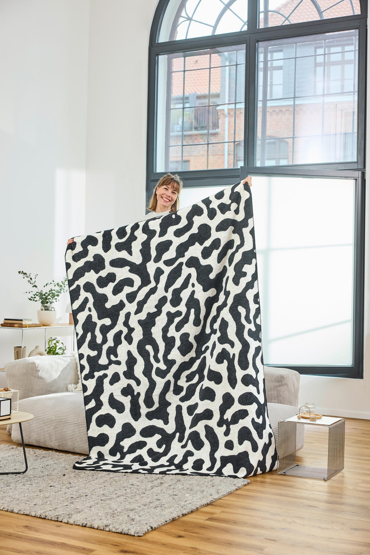 WOHNDECKE 150/200 cm  - Multicolor, KONVENTIONELL, Textil (150/200cm) - Novel