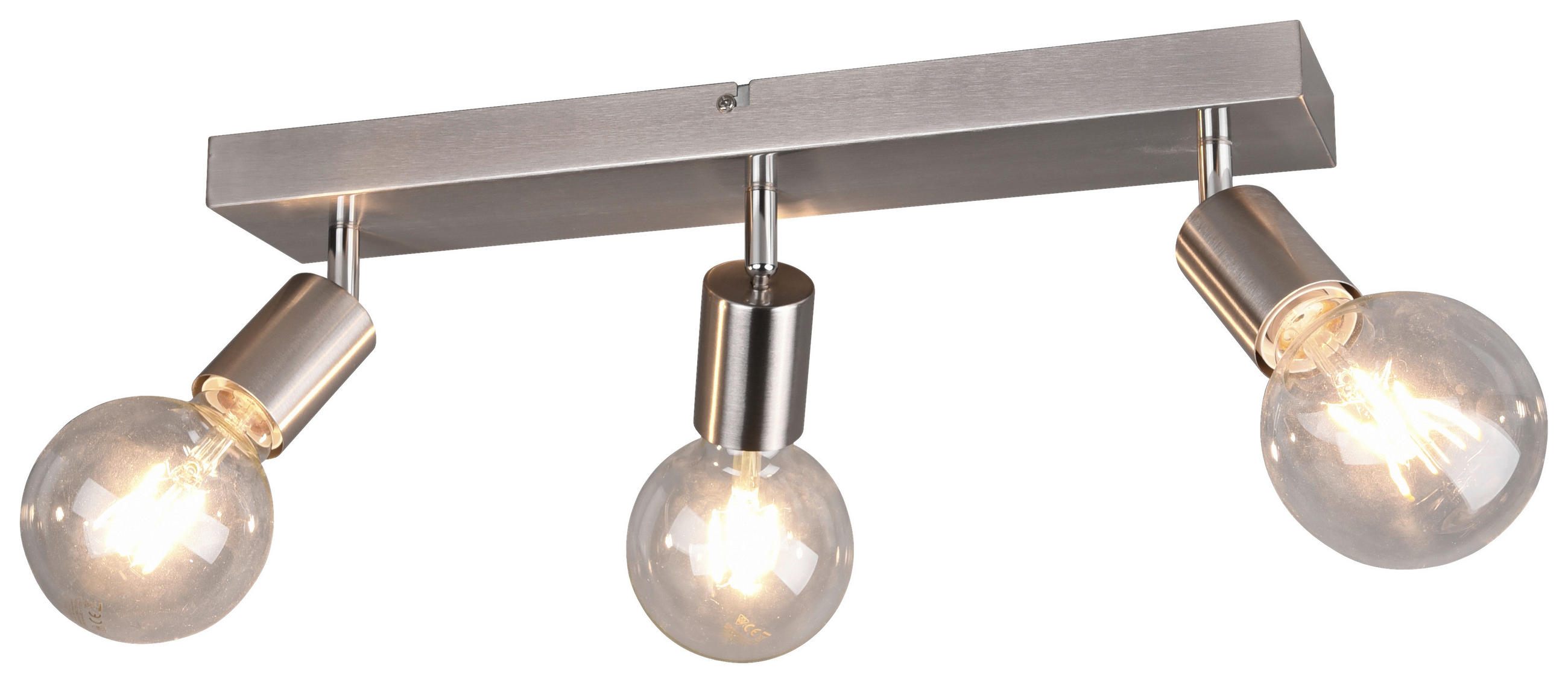 STRAHLER 44/12,5/9 cm   - Nickelfarben, Design, Metall (44/12,5/9cm) - P & B