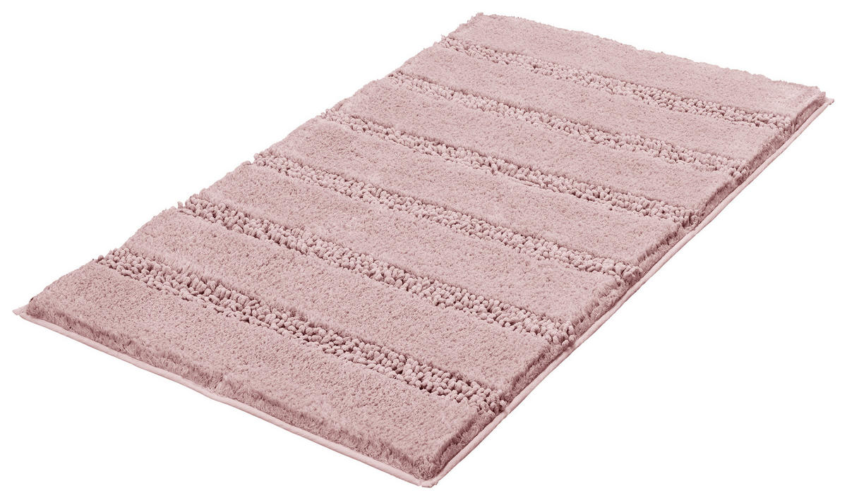 TAPIS DE BAIN rose 60/100 cm  - rose, Konventionell, textile/matière synthétique (60/100cm) - Kleine Wolke