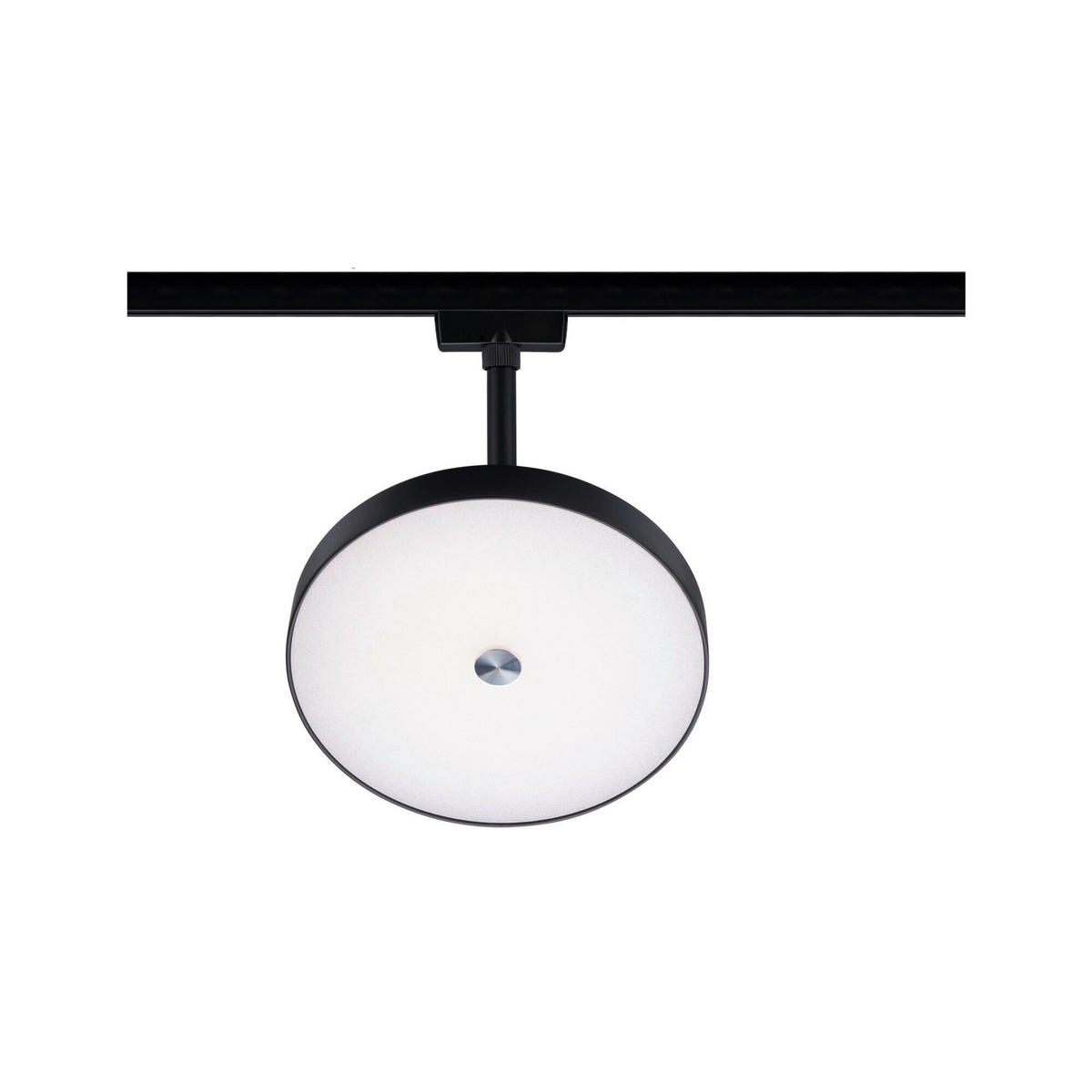 SCHIENENSYSTEM Hildor 18,0/23,8 cm   - Schwarz, Basics, Kunststoff (18,0/23,8cm) - Paulmann