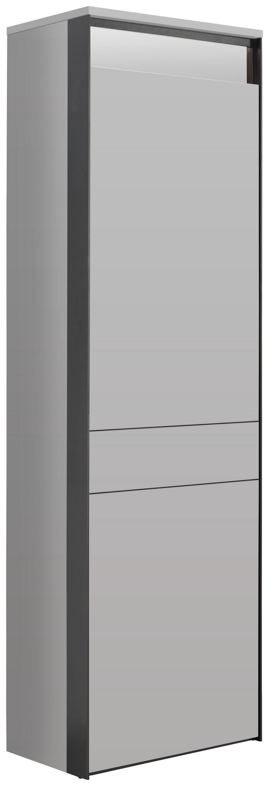 GARDEROB 60/200/38 cm svart, kashmir 200/60/38 cm