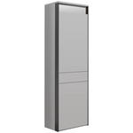 GARDEROBENSCHRANK  in 60/200/38 cm  - Kaschmir/Schwarz, KONVENTIONELL, Holzwerkstoff (60/200/38cm) - Voleo