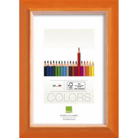 RAHMEN 52,6/42,6 cm  - Orange, KONVENTIONELL, Glas/Holz (52,6/42,6cm)