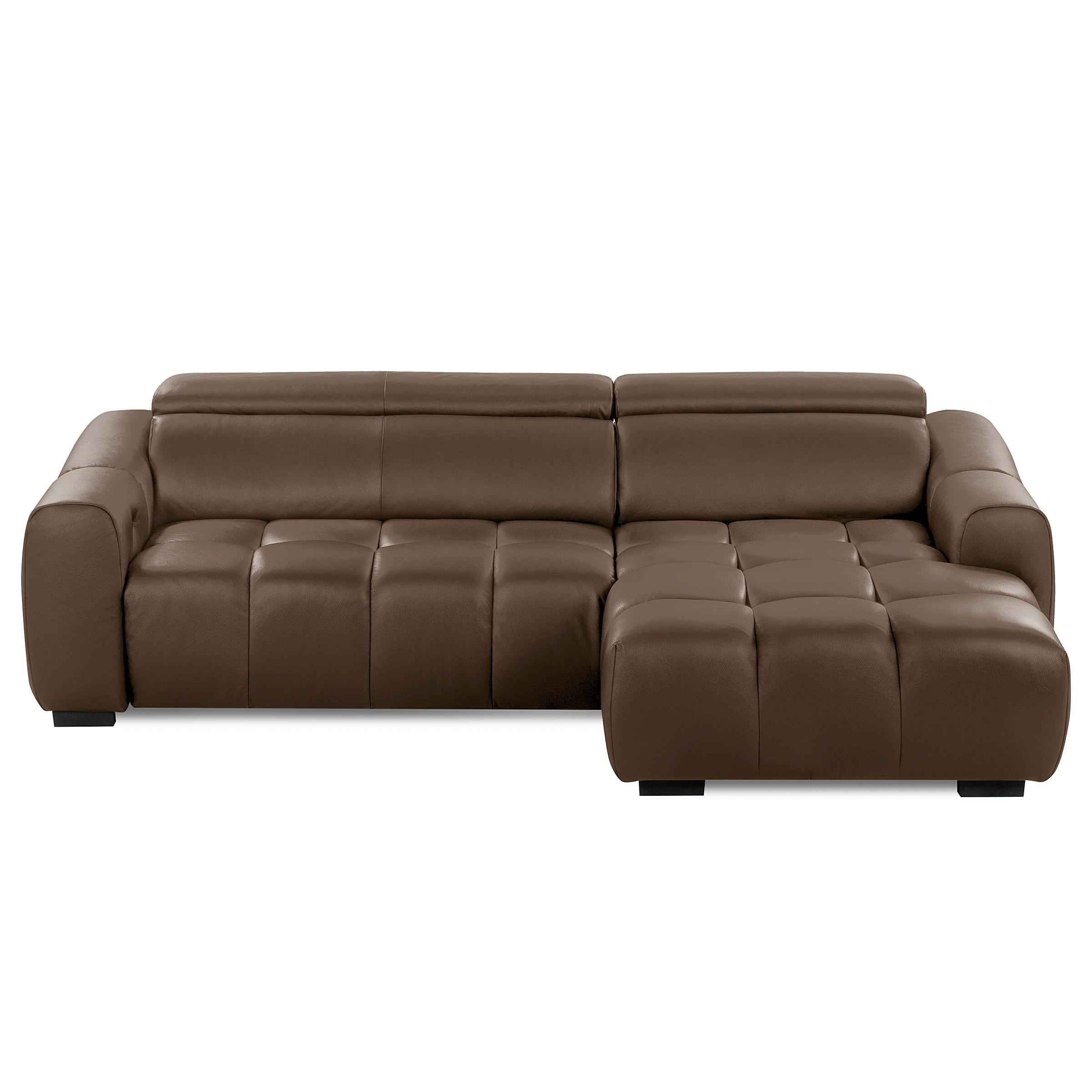 Livetastic Ecksofa Aveiro Braun 274x177 cm