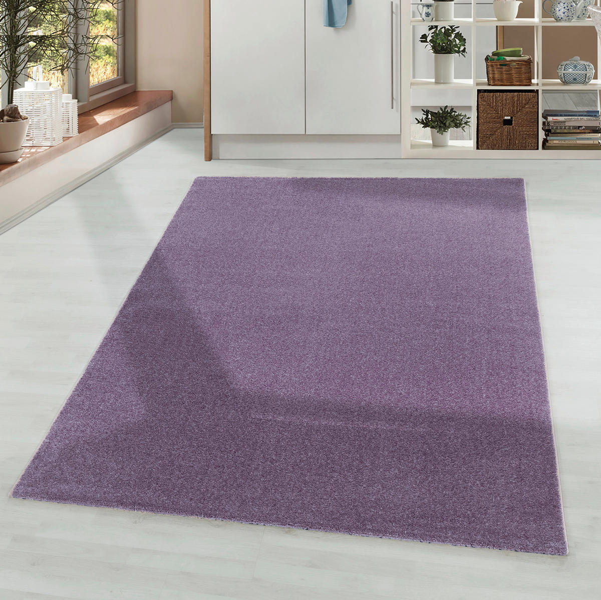 HOCHFLORTEPPICH 120/170 cm Rio 4600 lila Lila  - Lila, Basics, Textil (120/170cm)