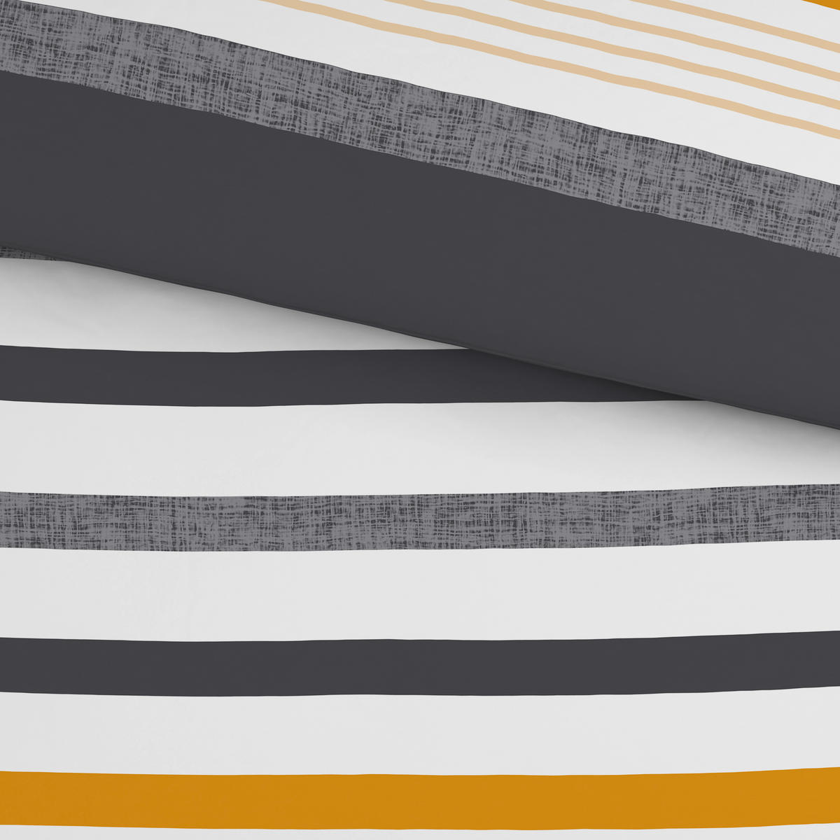 BETTWÄSCHE Elis Renforcé 135/200 cm  - Gelb, KONVENTIONELL, Textil (135/200cm) - Novel