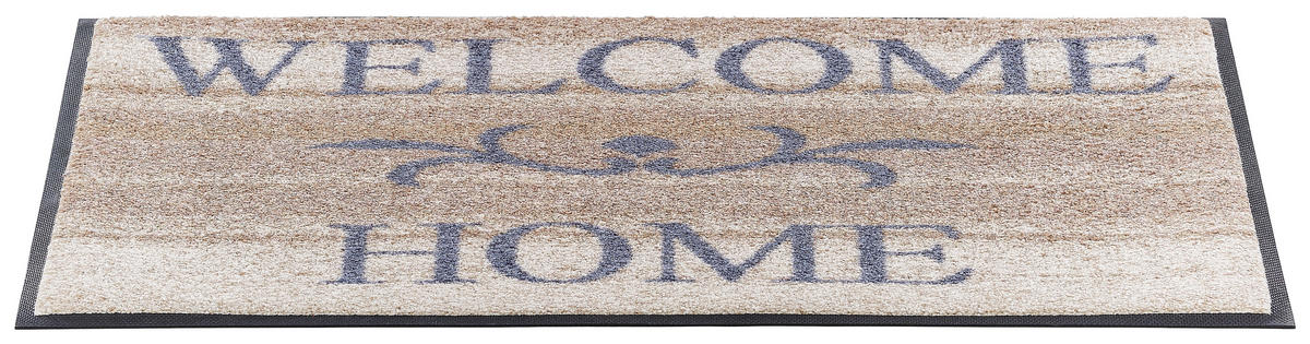OTIRAČ 40/60 cm   jorgovan, bež  Welcome Home  - jorgovan/bež, Trend, tekstil/plastika (40/60cm) - wash+dry