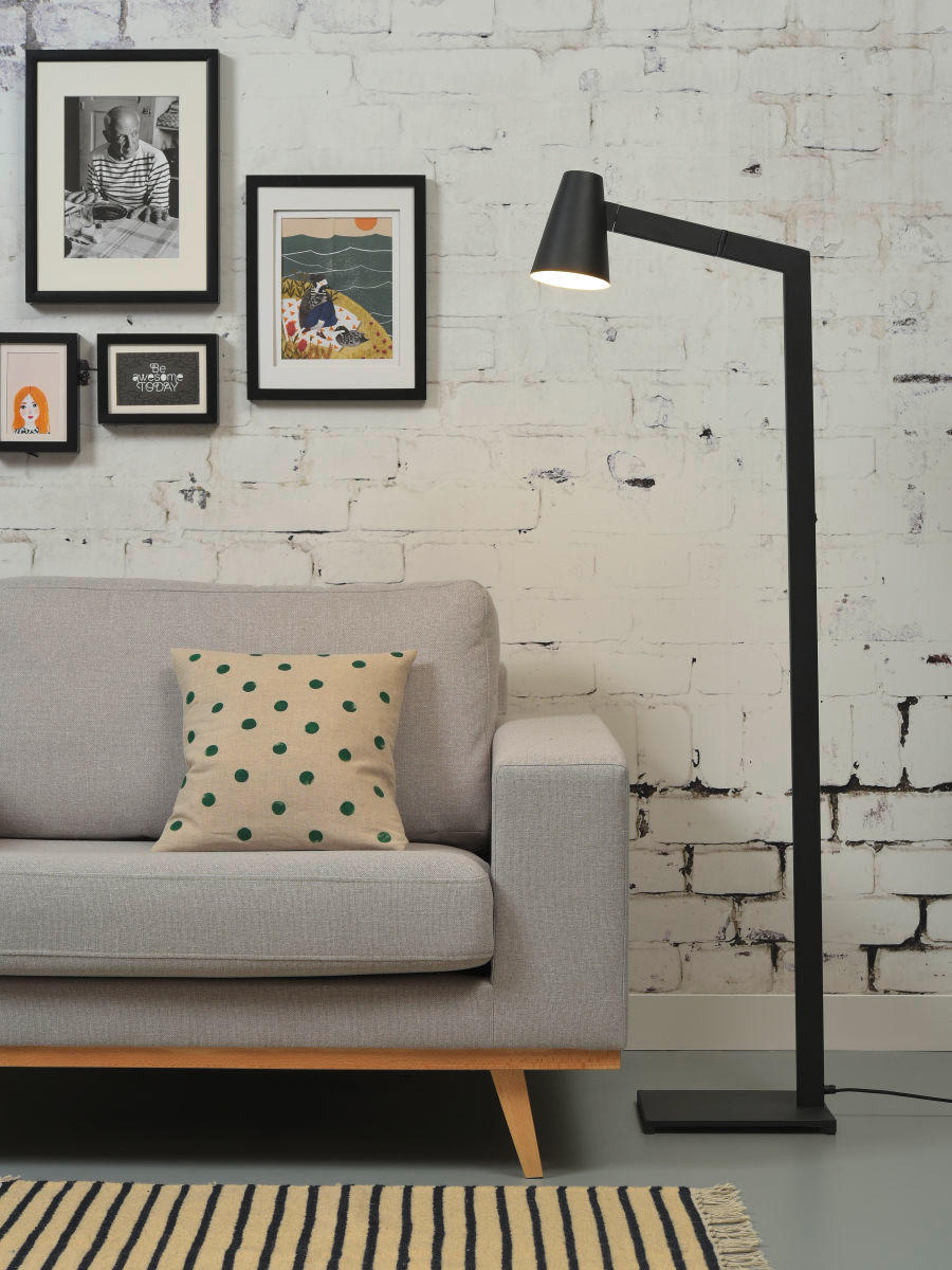 STEHLEUCHTE - Schwarz, Design, Metall (28/143/43cm) - It's about Romi
