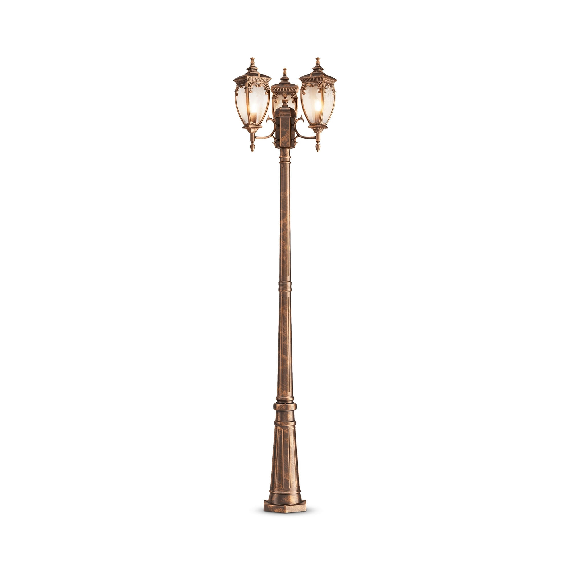 WEGELEUCHTE - Goldfarben/Schwarz, Trend, Metall (57/239cm) - MAYTONI
