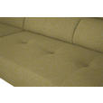 ECKSOFA in Struktur Gelb 205/280 cm - Gelb/Schwarz, Design, Textil/Metall (205/280cm) - Xora