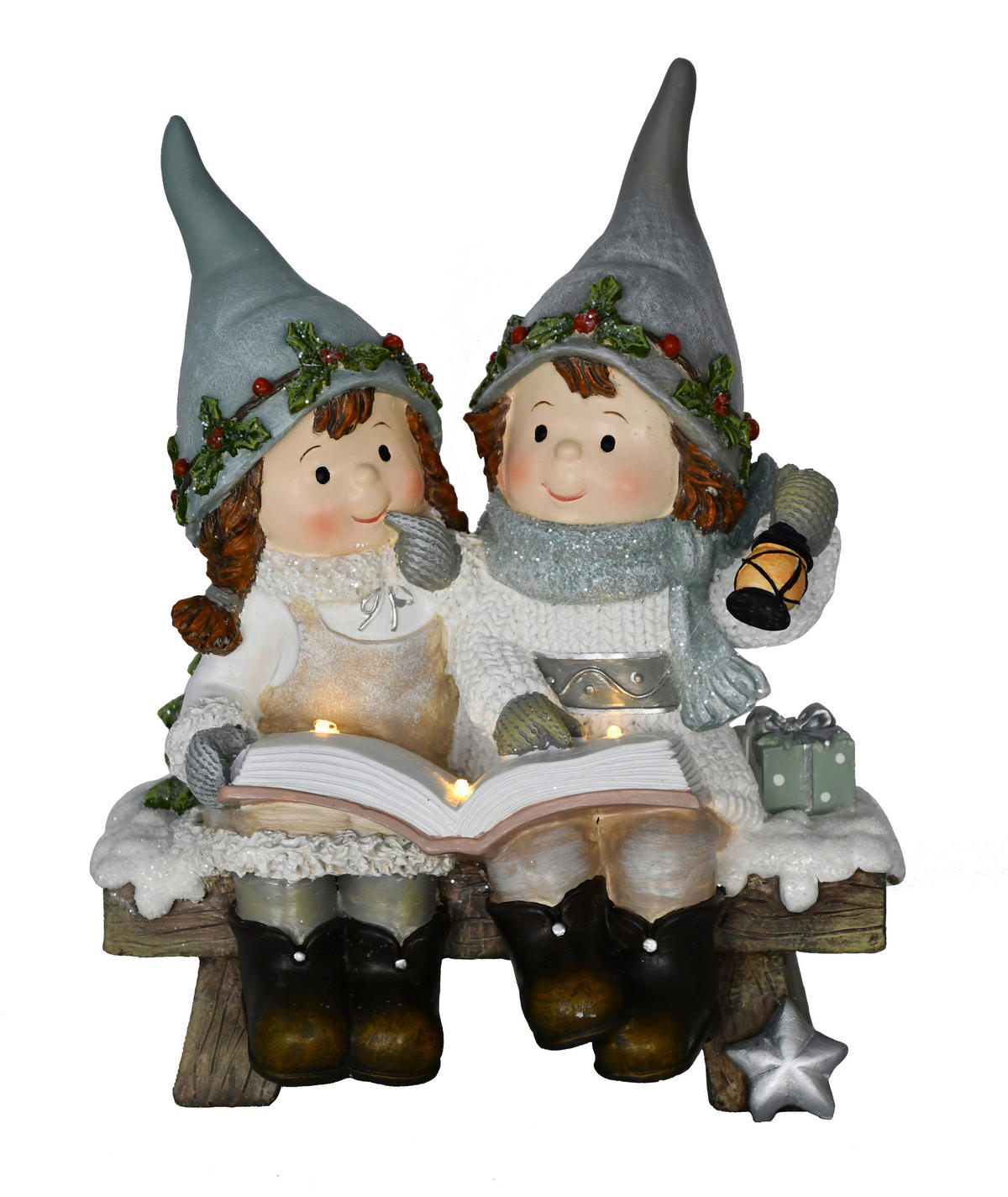 GYEREK DÍSZFIGURA - többszínű, Lifestyle, műanyag (19,5/24/11cm) - X-Mas