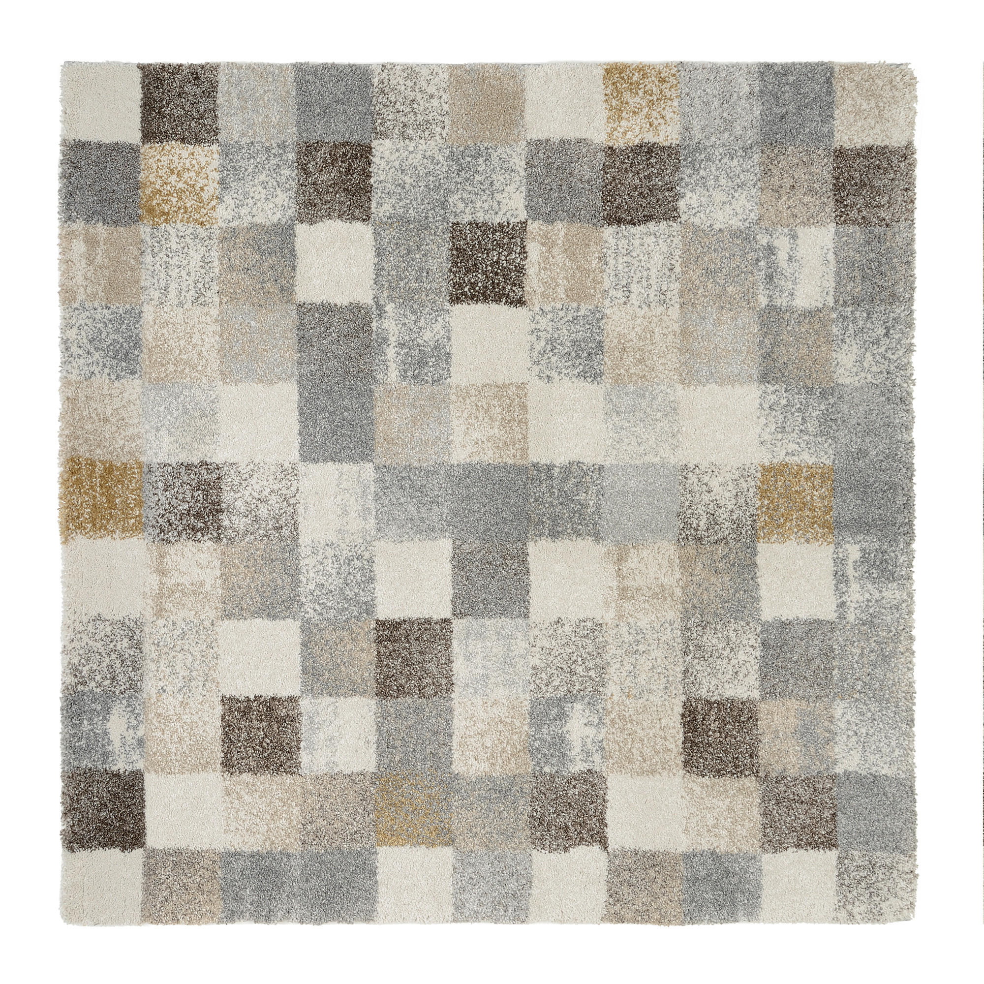 Novel Webteppich Grau 200x200 cm