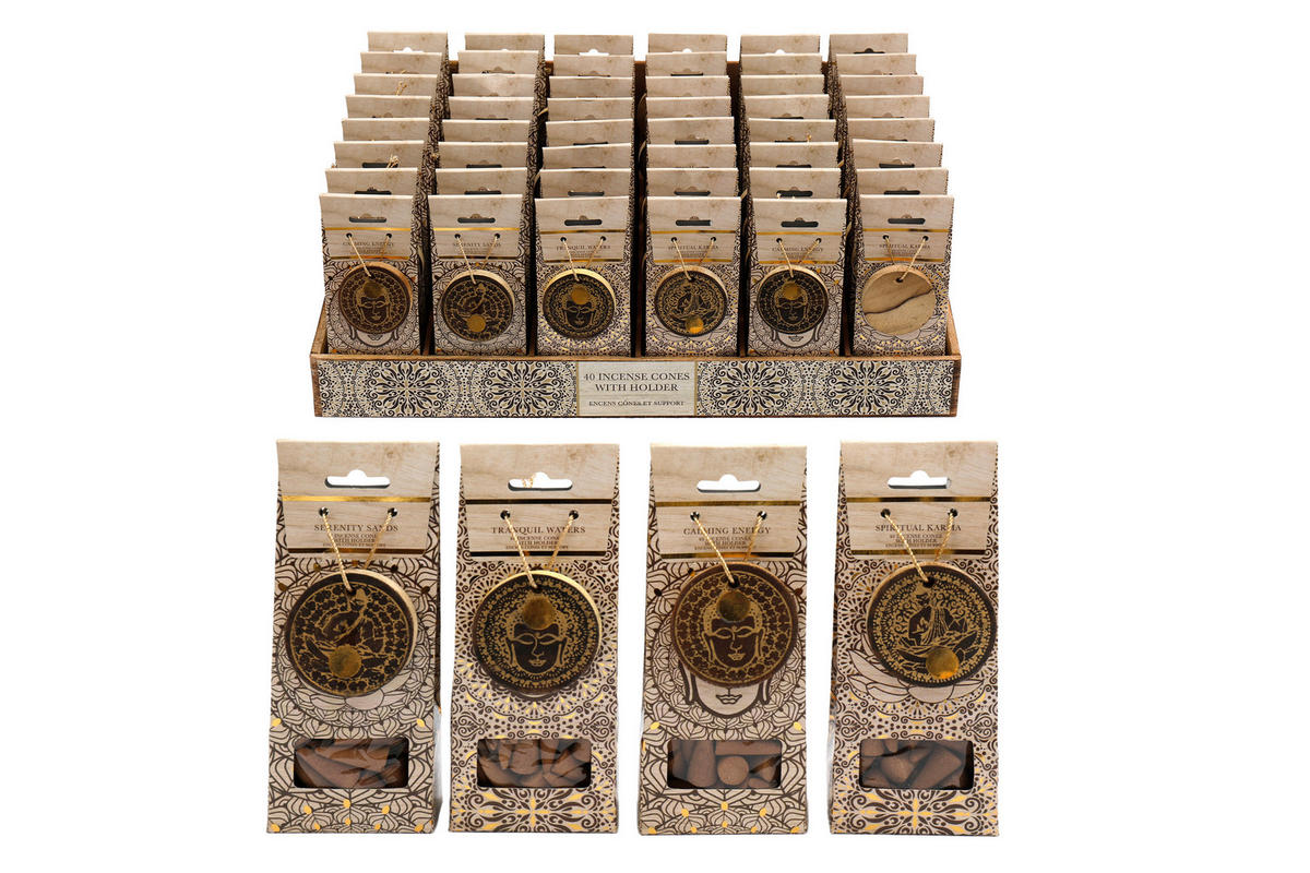 FRANTIŠEK (KADIDLO)  - Basics, dřevo (16,5/6,5/3,5cm)