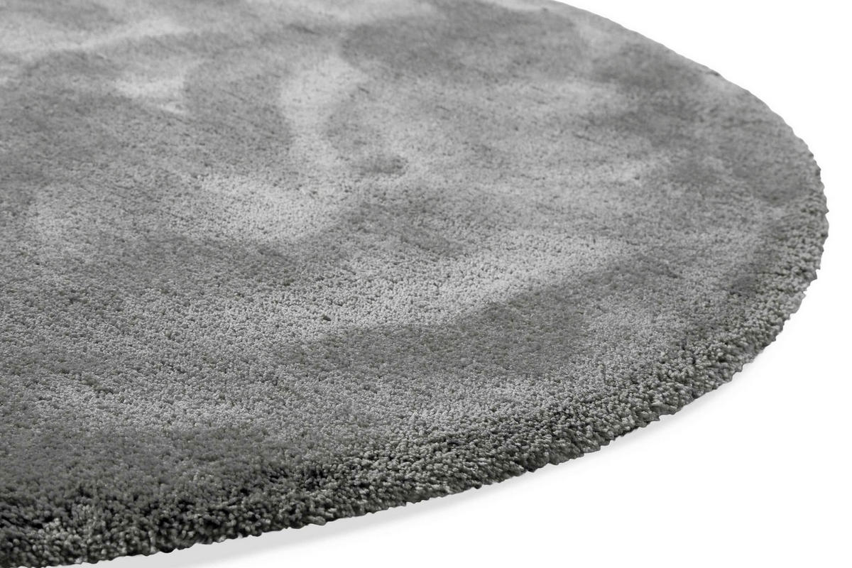 HOCHFLORTEPPICH 120 cm Emilia Grau  - Grau, KONVENTIONELL, Textil (120cm) - WECON HOME BASIC