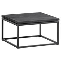 KONFERENČNÝ STOLÍK, čierna, drevo, 60/60/35 cm - čierna, Design, kov/drevo (60/60/35cm) - Livetastic