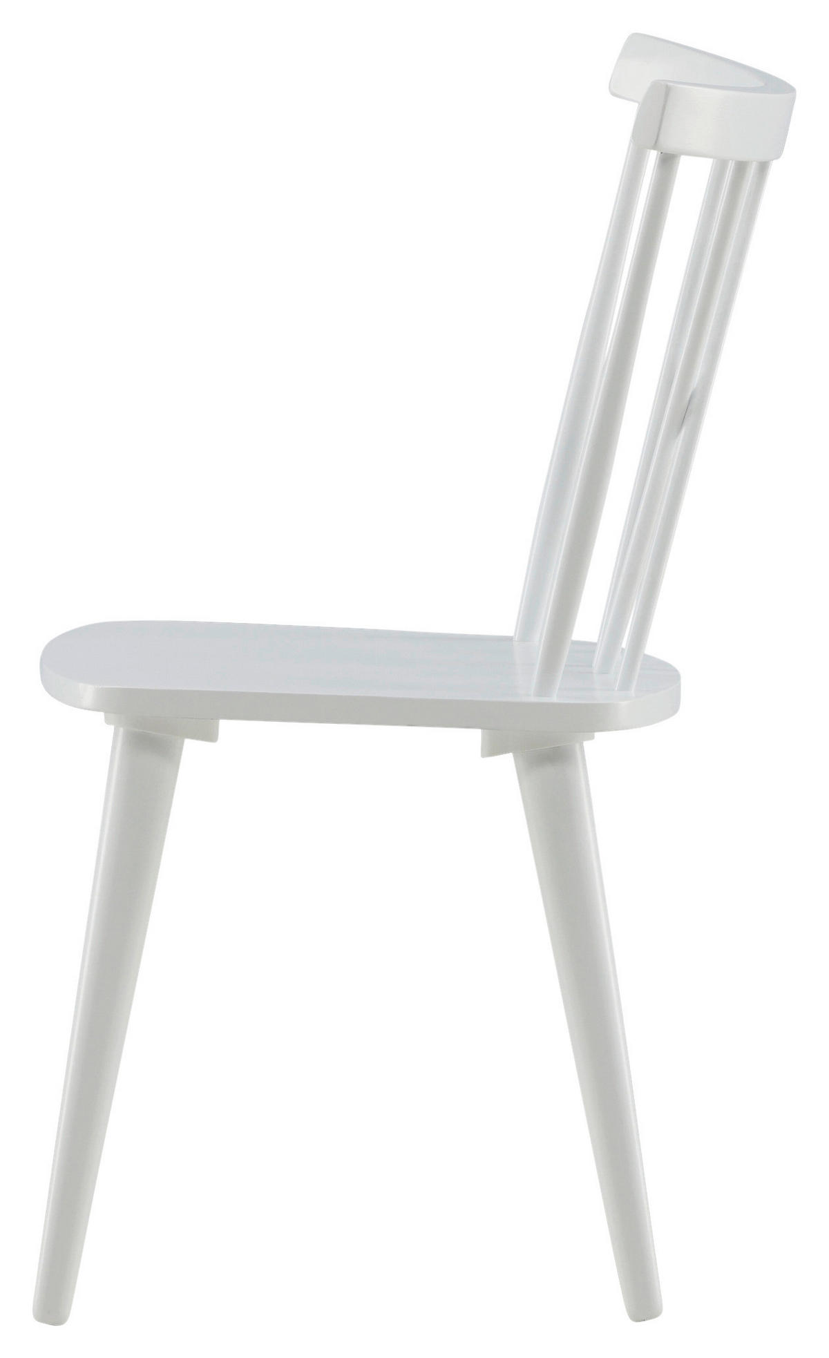 STOLSET 2 styck  - vit, Design, trä (53.5/86/50cm) - Livetastic