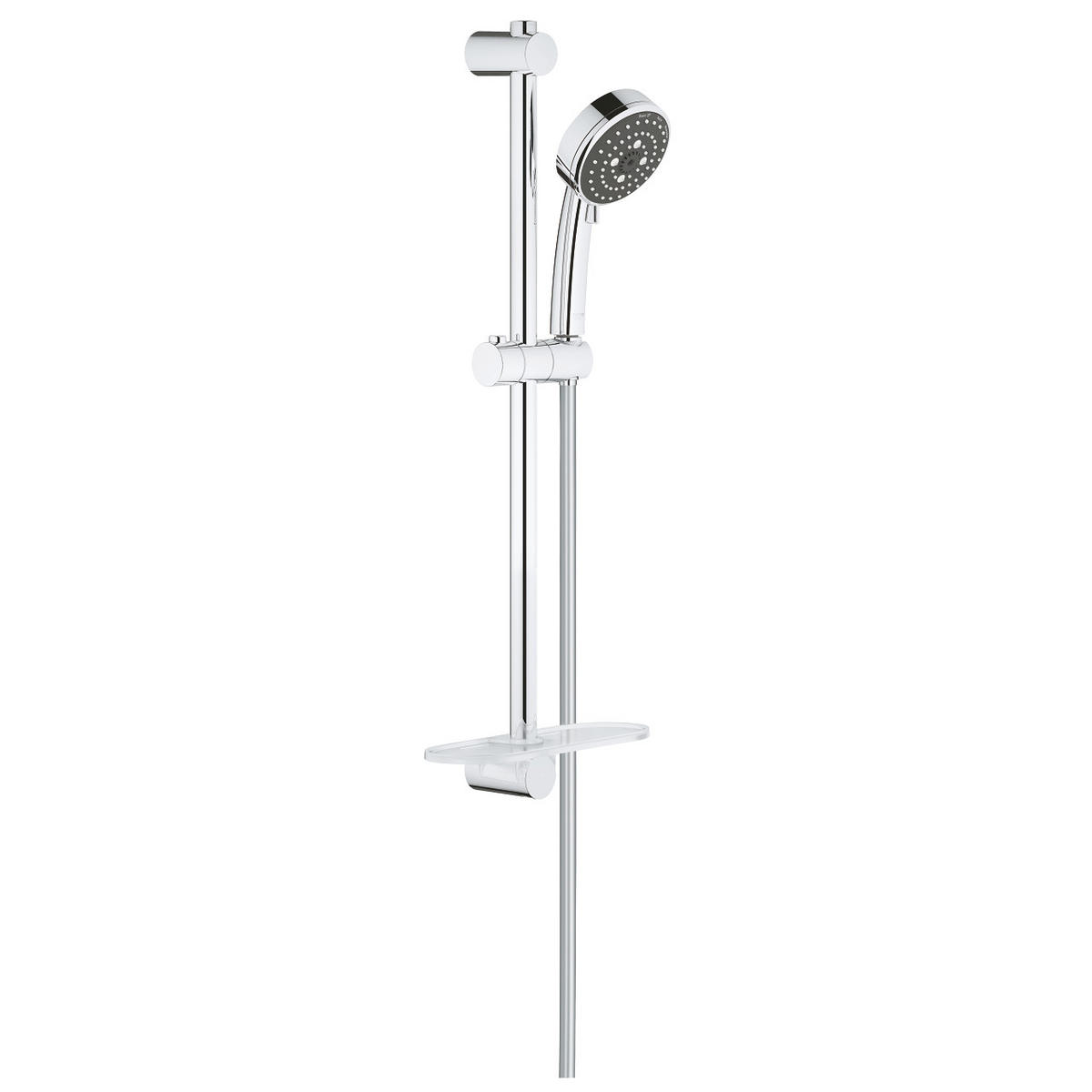 ZUHANYGARNITÚRA 47-62 cm  - króm, Basics, műanyag (47-62cm) - Grohe