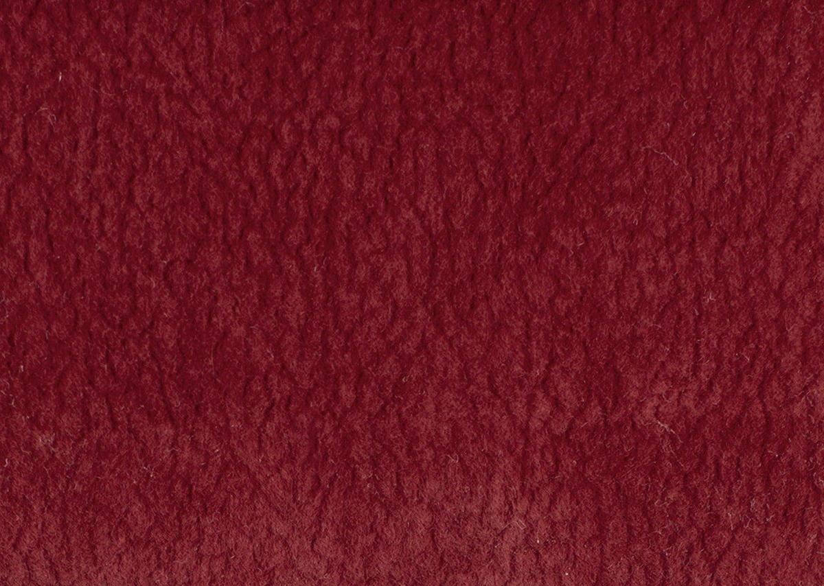 2-SITZER-SOFA  in Mikrofaser Rot  - Rot/Schwarz, KONVENTIONELL, Textil/Metall (178/103/95cm) - Dieter Knoll