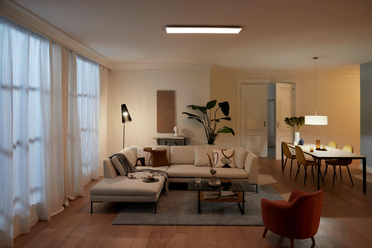 LED-DECKENLEUCHTE   - Weiß, KONVENTIONELL, Kunststoff (120/4,2/30cm) - Philips