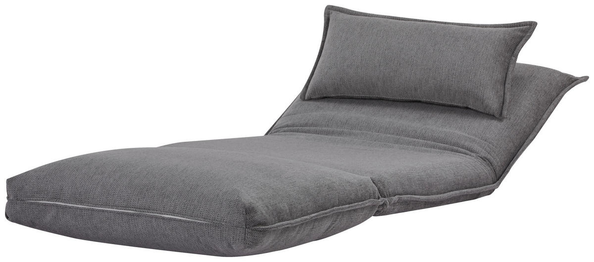 SCHLAFSESSEL in Webstoff Grau  - Grau, MODERN, Textil (85,5/59/67cm) - MID.YOU