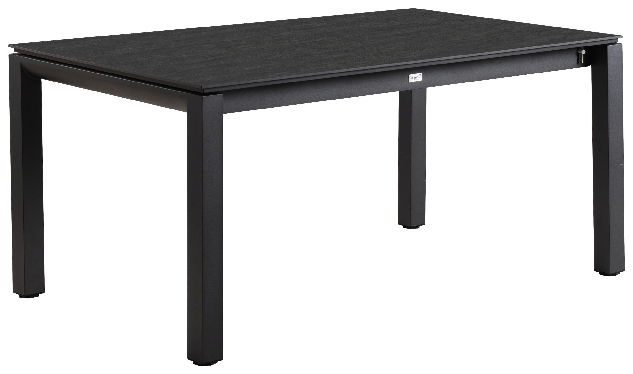 GARTENTISCH 160-220/100/74 cm Metall, Stein  - Anthrazit, Modern, Kunststoff/Stein (160-220/100/74cm) - Tierra Outdoor