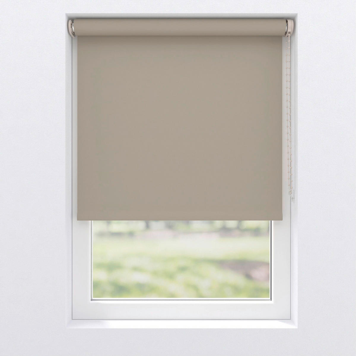 VERDUNKELUNGSROLLO  - Creme, Basics, Textil (40/190cm)