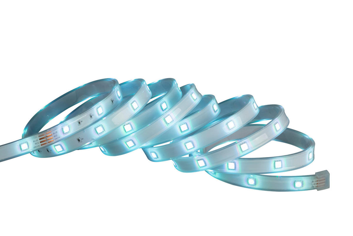 LED-STRIP   - Weiß, Design, Kunststoff (1cm)