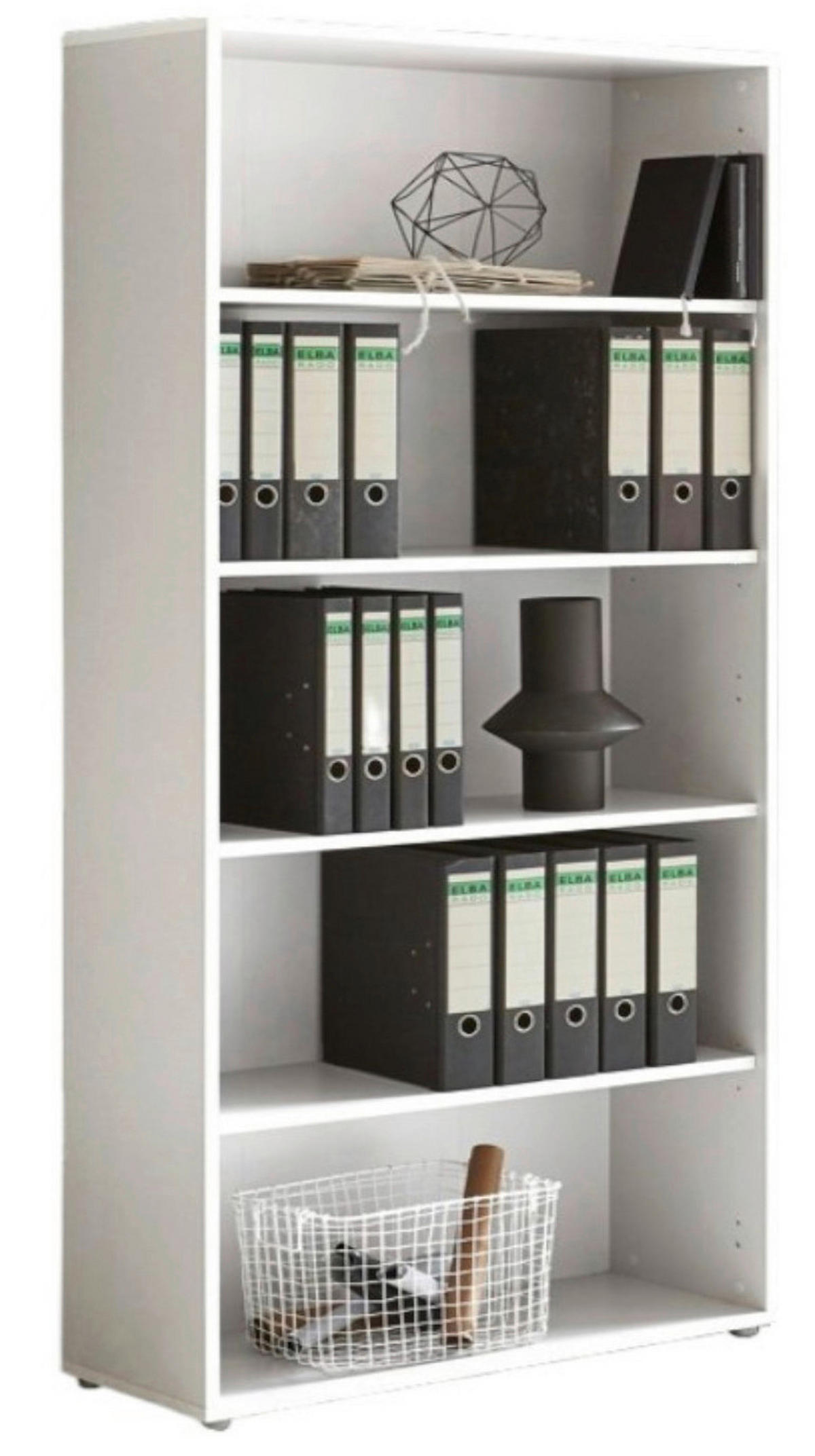 AKTENSCHRANK 168,8/185,6/33 cm  - Anthrazit/Weiß, MODERN, Holzwerkstoff (168,8/185,6/33cm) - MID.YOU