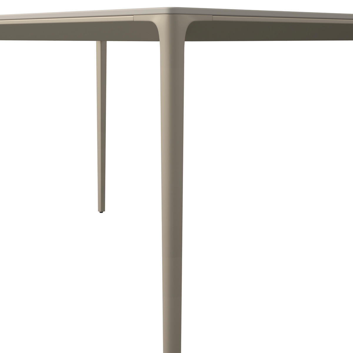 GARTENTISCH 140/90/73 cm Metall, Stein rechteckig  - Beige, Design, Stein/Metall (140/90/73cm) - Dieter Knoll